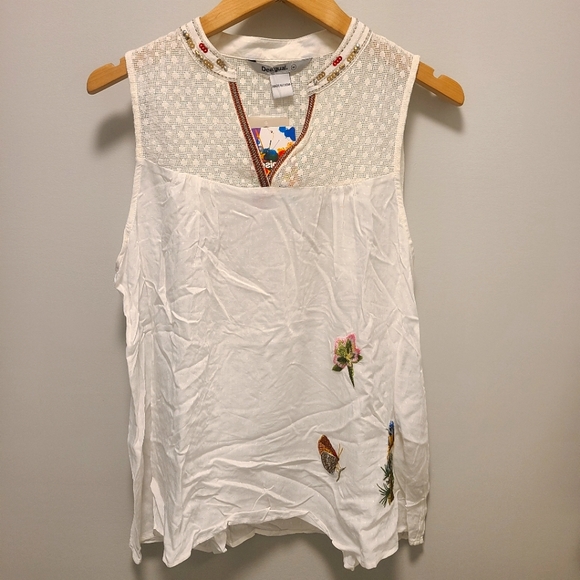 Desigual A-line Tank Top - Picture 1 of 5